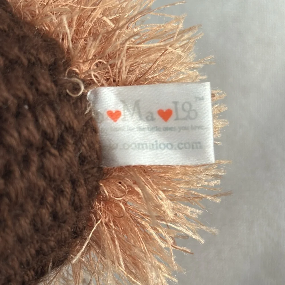 Oomaloo Handmade Crochet Acorn Dog Toy